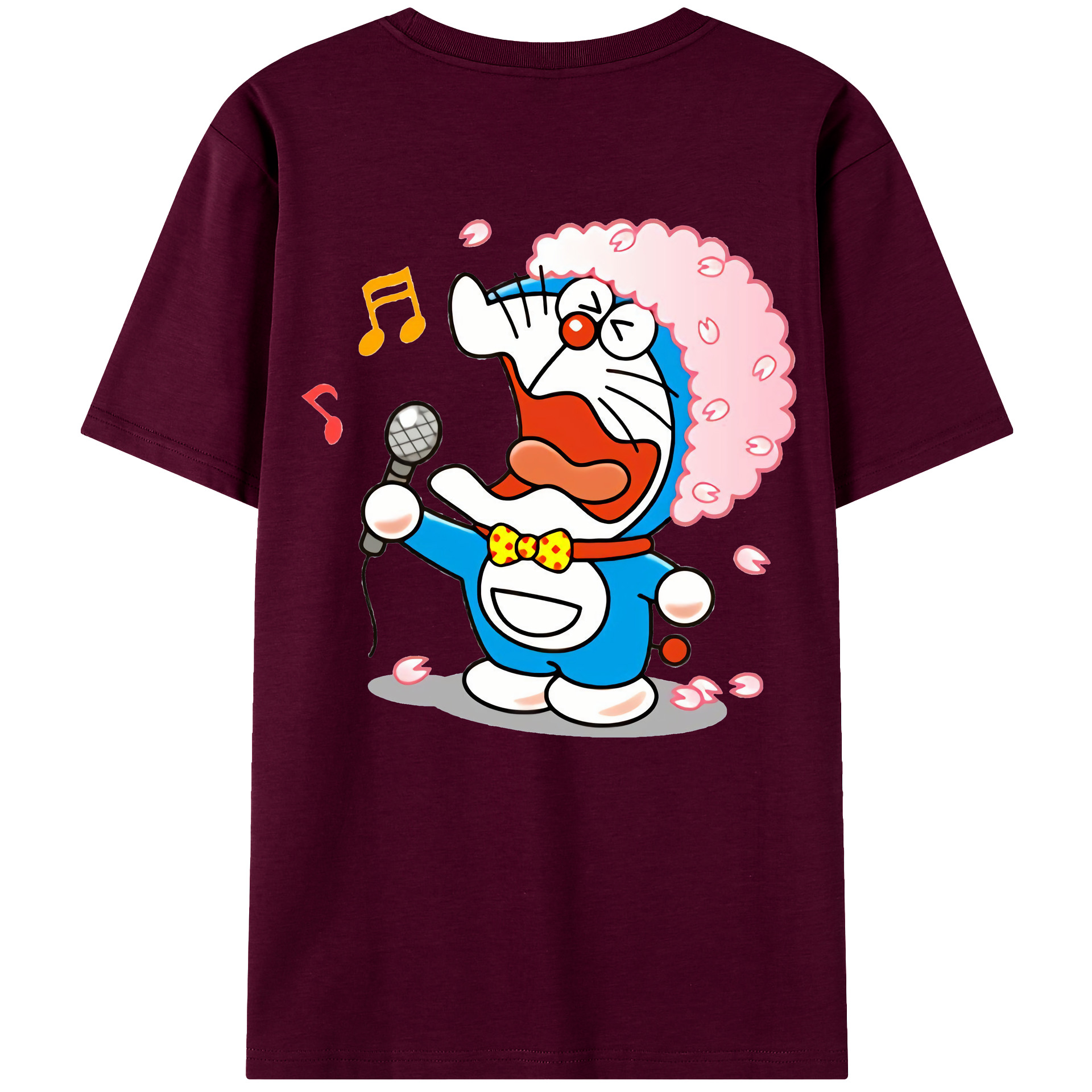 （画像用） ドラえもん Doraemon レディース半袖Tシャツ(バックプリント)